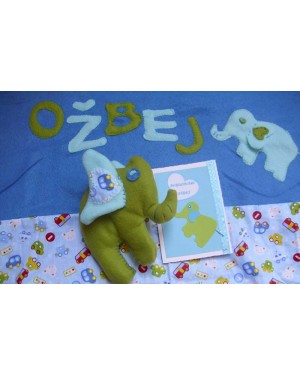 Unikatna odeja s toplo igračko